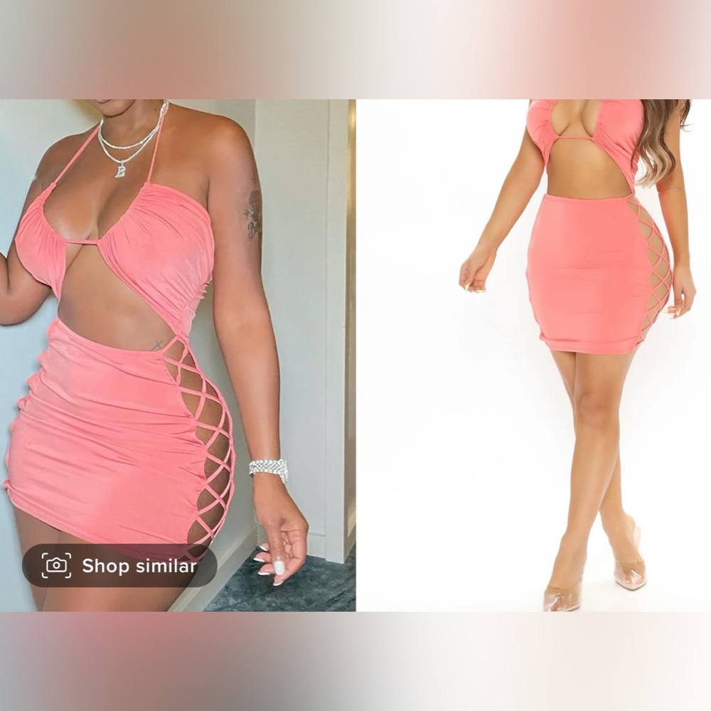 Pink Mini Dress